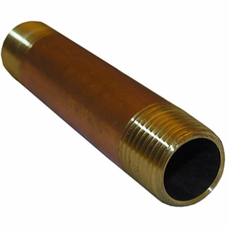 Vortex 0.5 Male Pipe Thread x 5 Long Brass Nipple VO800576